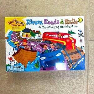 BRAND NEW Rivers, Roads, and Rails ever-changing matching game.